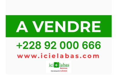 Tokoin TV014, à vendre terrain avec titre foncier de 1196 m2 à Lomé Togo